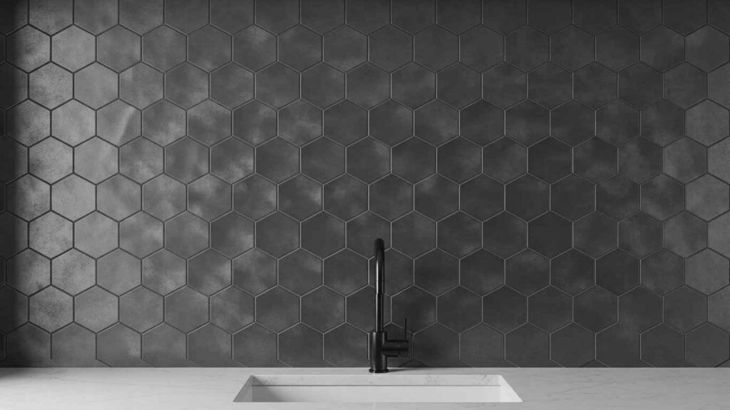 Industrial Hexagon Tiles