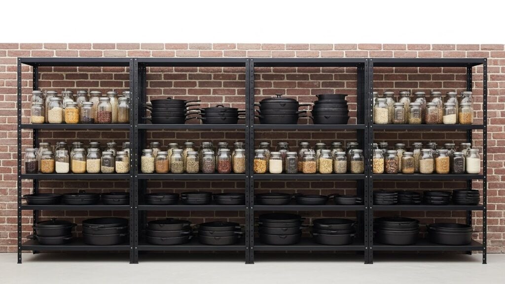 Industrial Metal Shelving