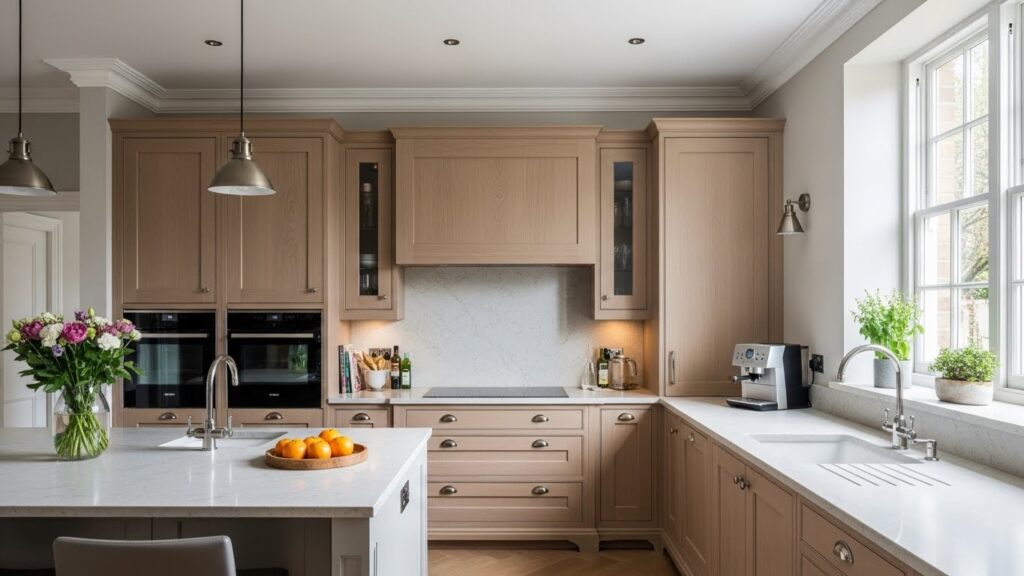 Inset Tall Cabinets for a Flush Look