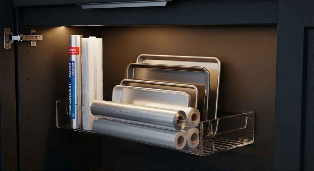 Inside-Cabinet Door Racks