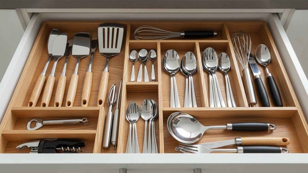 Install Drawer Dividers for Organizing