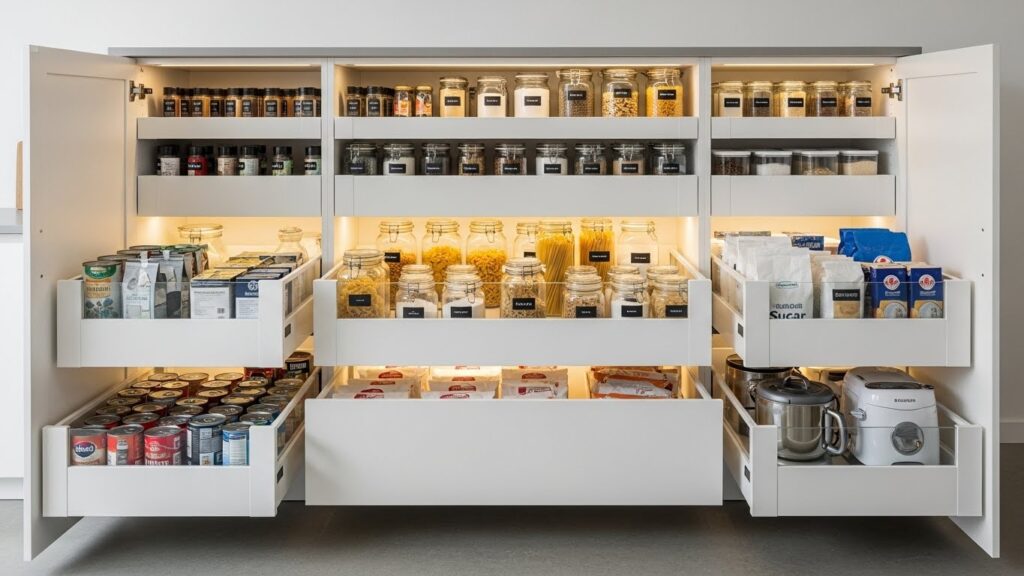 Install Pull-Out Drawers