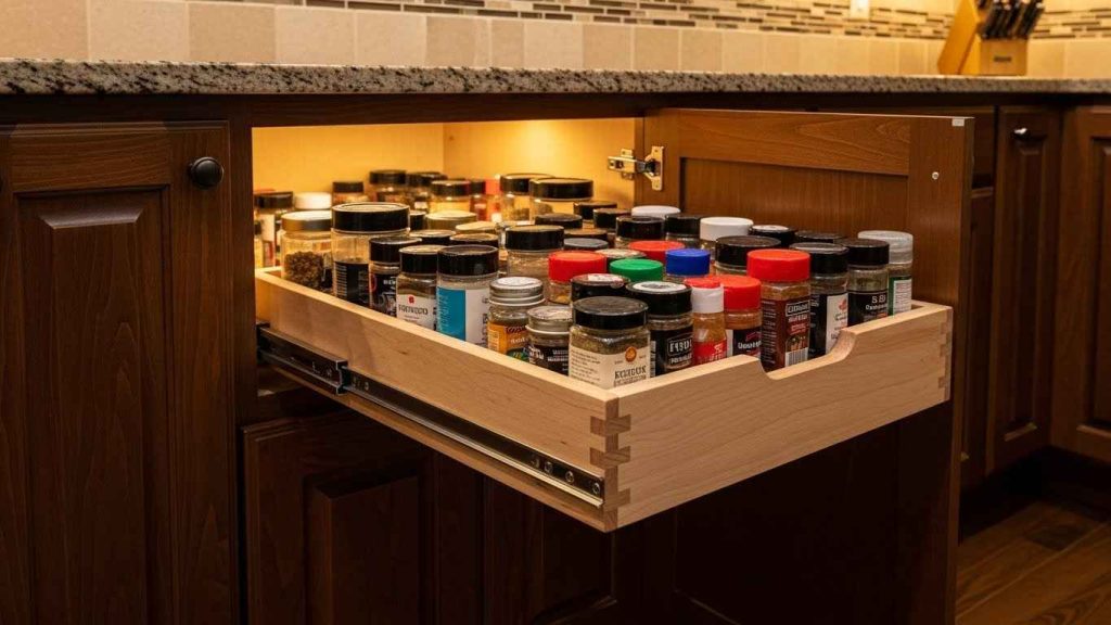 Install Pull-Out Organizers