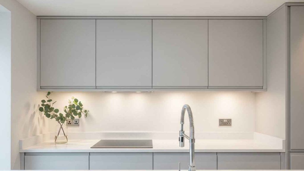 Install Sleek Upper Cabinets