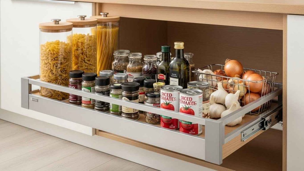 Install Smart Pull-Out Organizers