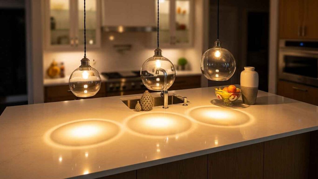 Install Task Lighting with Pendant Lights