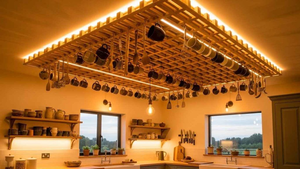 Install a DIY Wooden Slat Grid