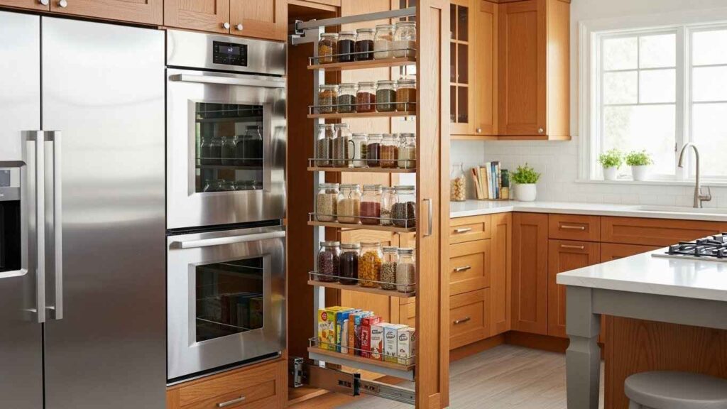 Install a Pull-Out Pantry System
