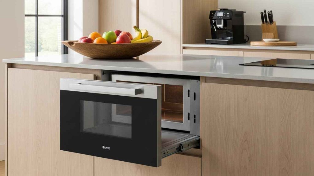 Integrate a Built-In Microwave Drawer