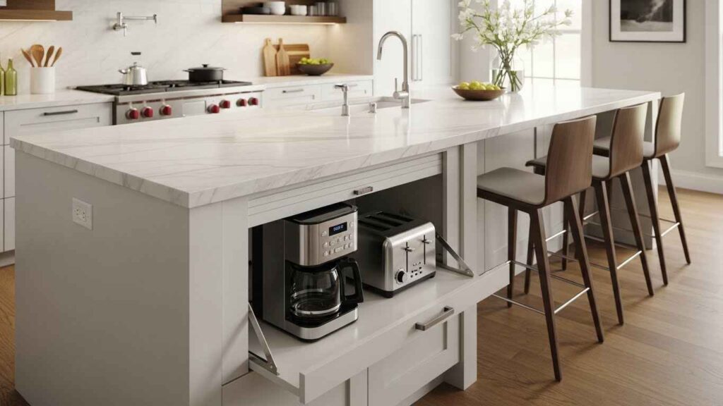 Integrate a Dedicated Appliance Garage