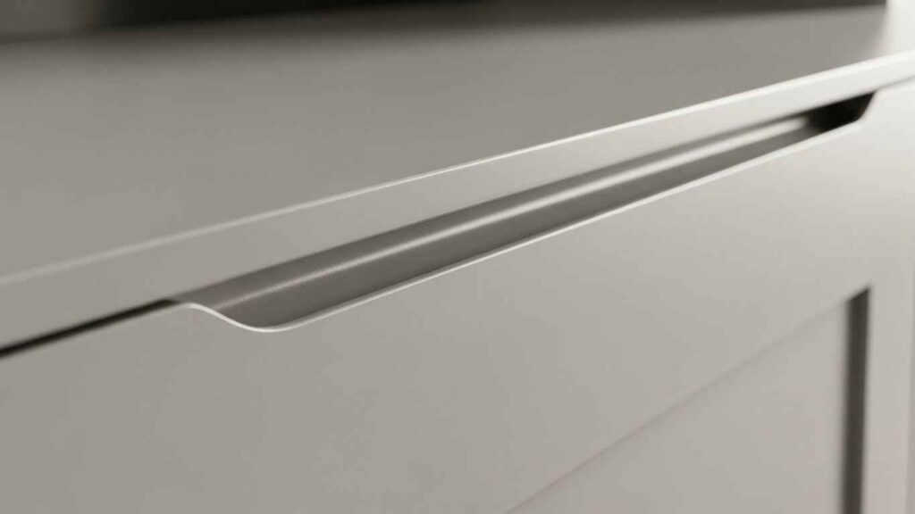 Integrated Finger Pulls for Clean Lines