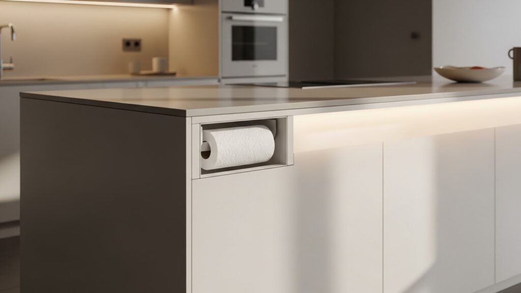 Integrated Paper Towel Nooks