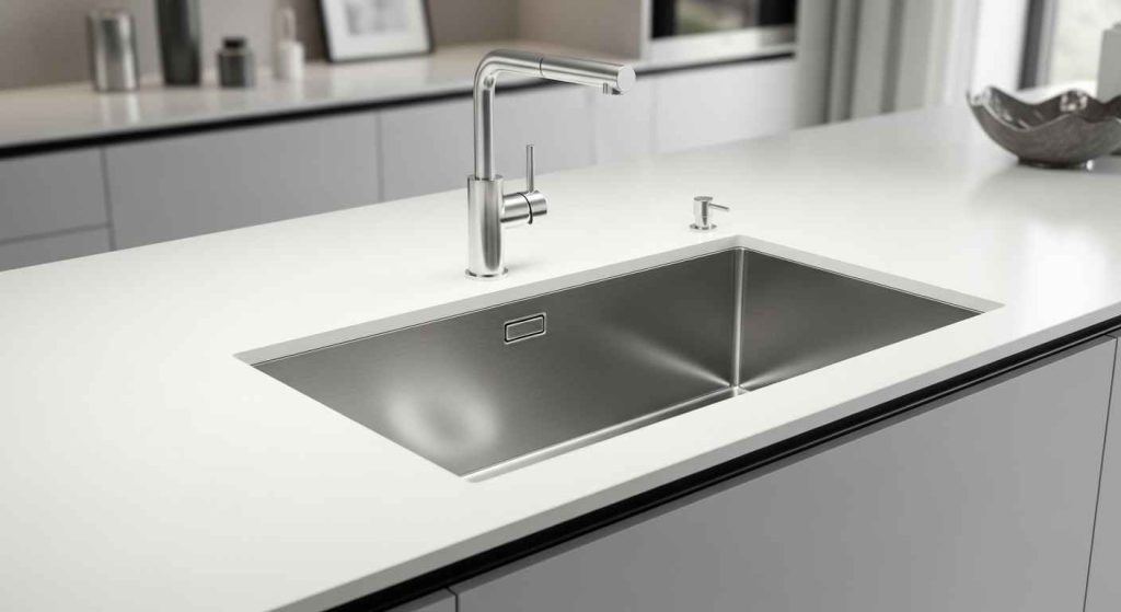 Integrated Sink and Countertop