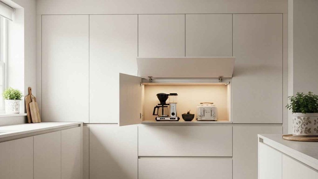 Integrated Smart Appliance Garages