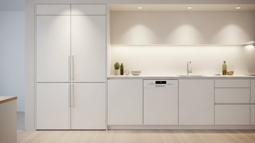 Integrated White Appliances