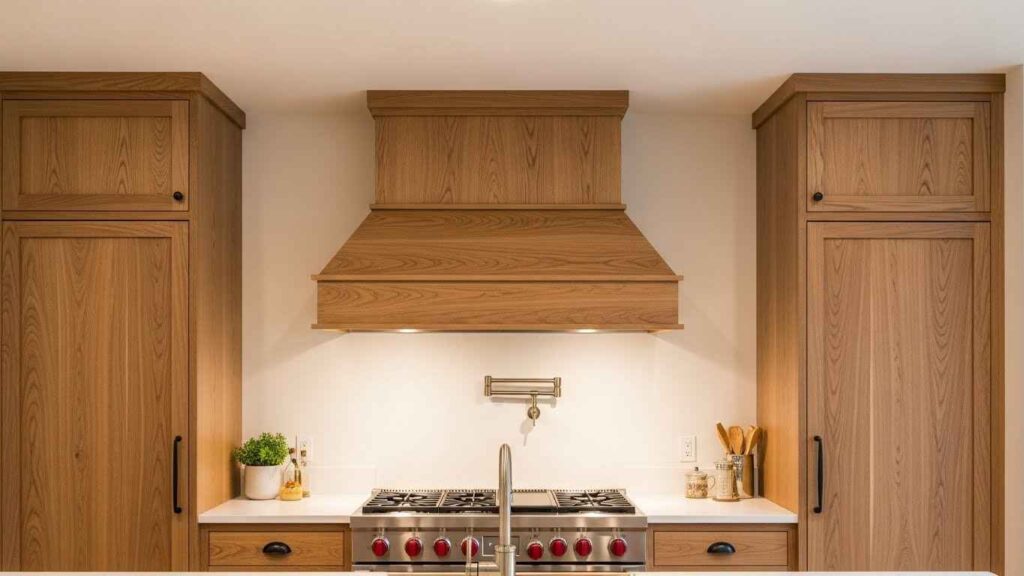 Integrated Wooden Hoods