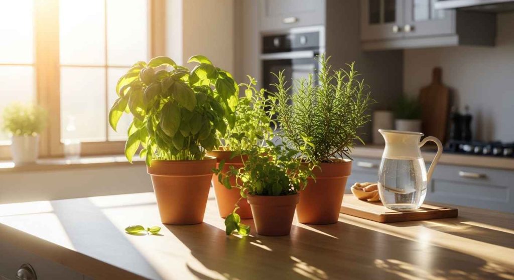 Introduce Greenery and Herbs