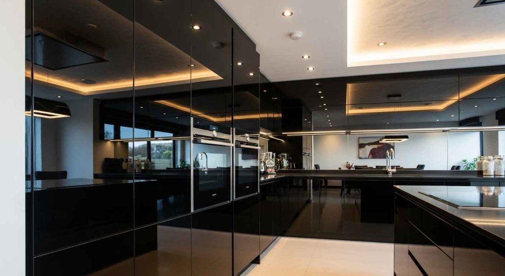 Jet Black Reflective Surfaces