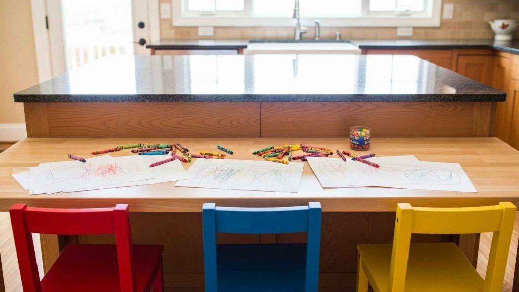 Kid-Friendly Homework or Craft Zone