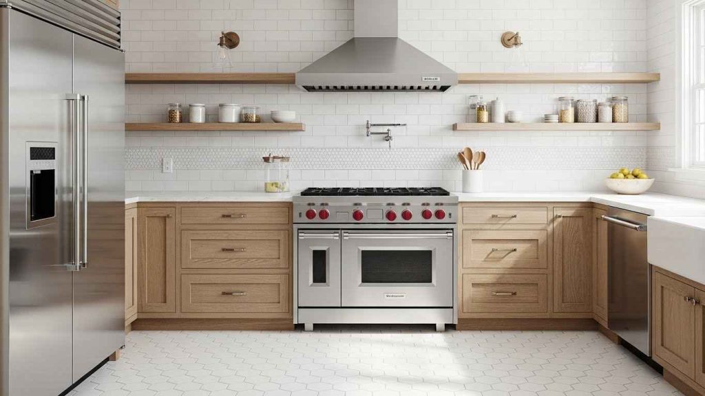Layering Different White Tiles