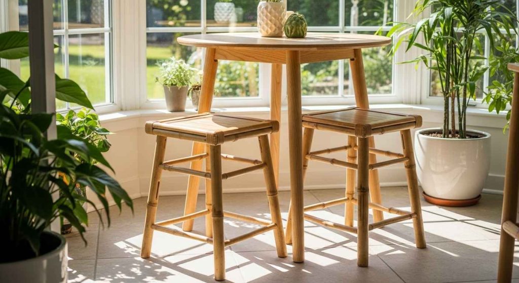 Lightweight Bamboo Stools
