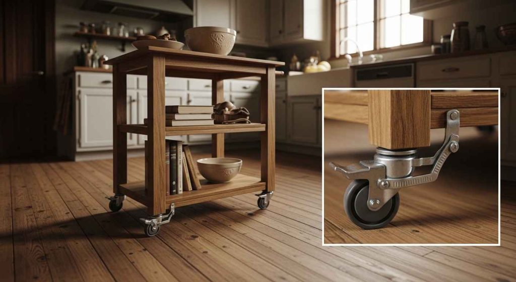 Locking Casters for Wobbly Floors
