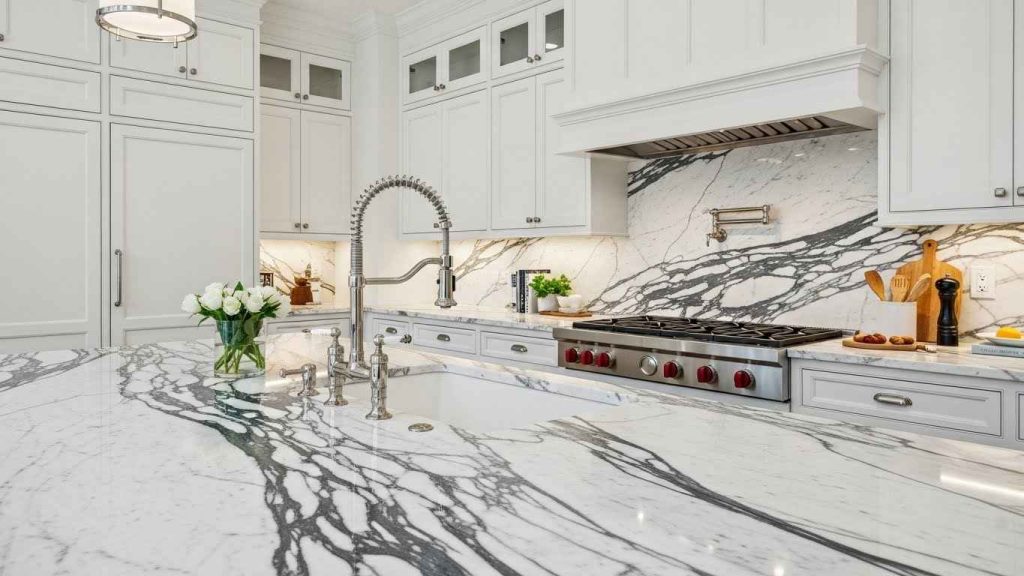 Luxe Marble & White Pairing