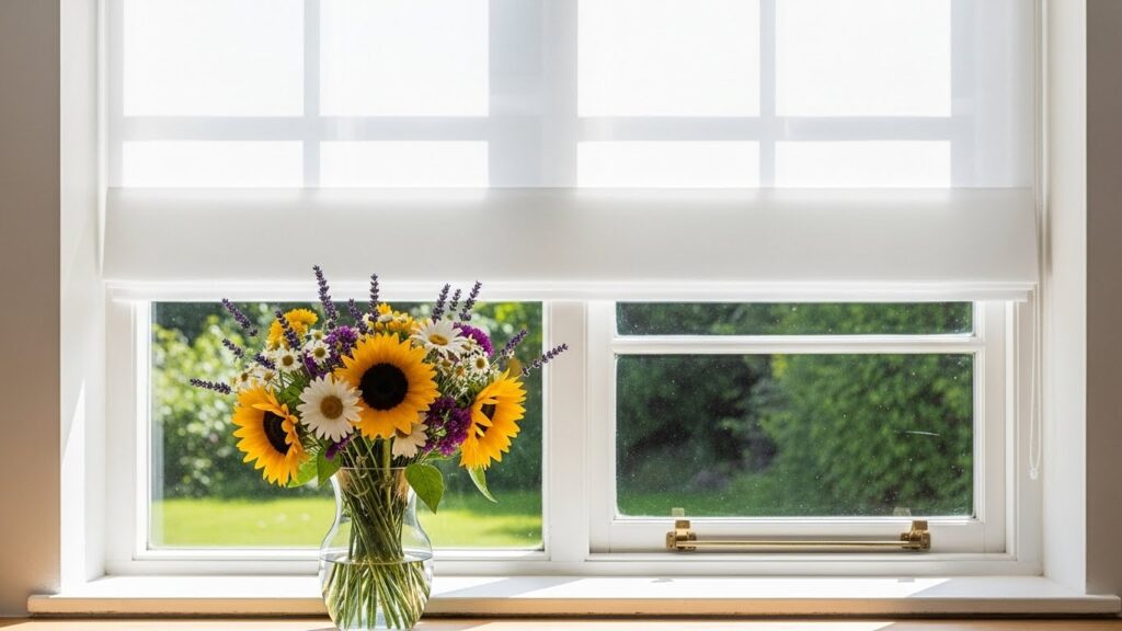 Magnetic Cafe-Style Blinds