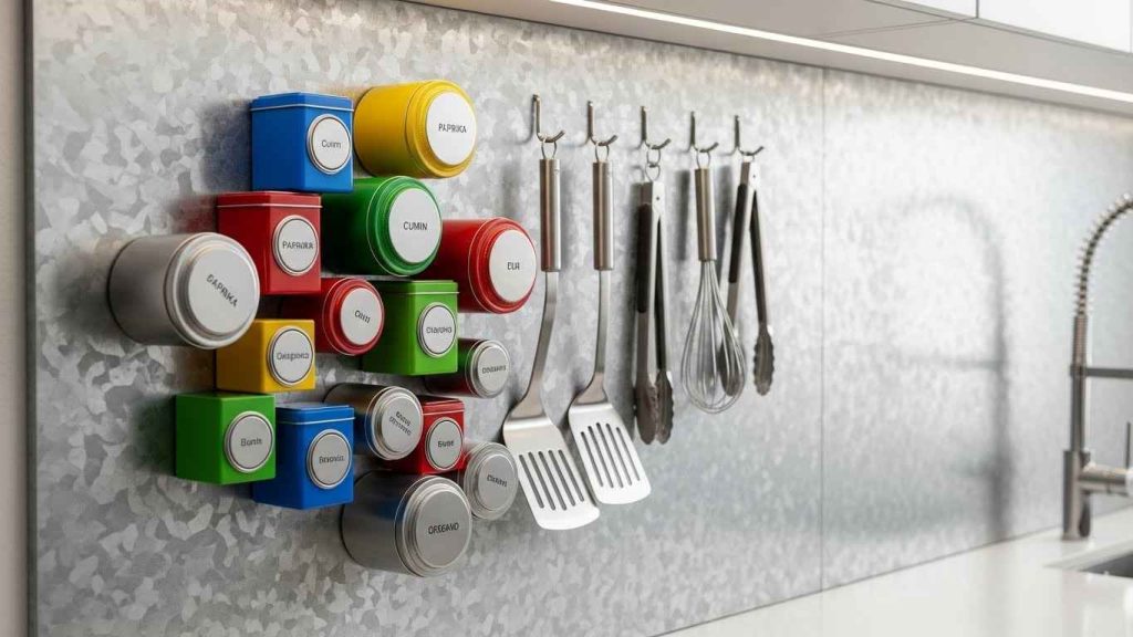 Magnetic Kitchen Backsplash