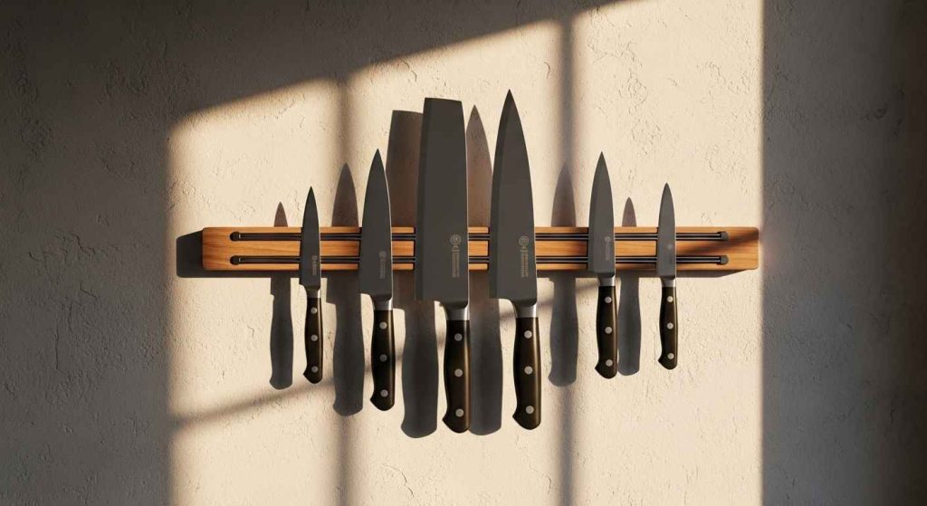 Magnetic Knife Bar for Walls