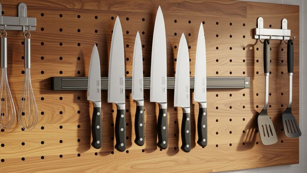 Magnetic Knife Strip Integration