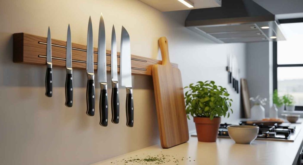 Magnetic Knife Strip Wall Mount