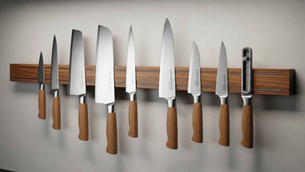 Magnetic Knife Strip Wall
