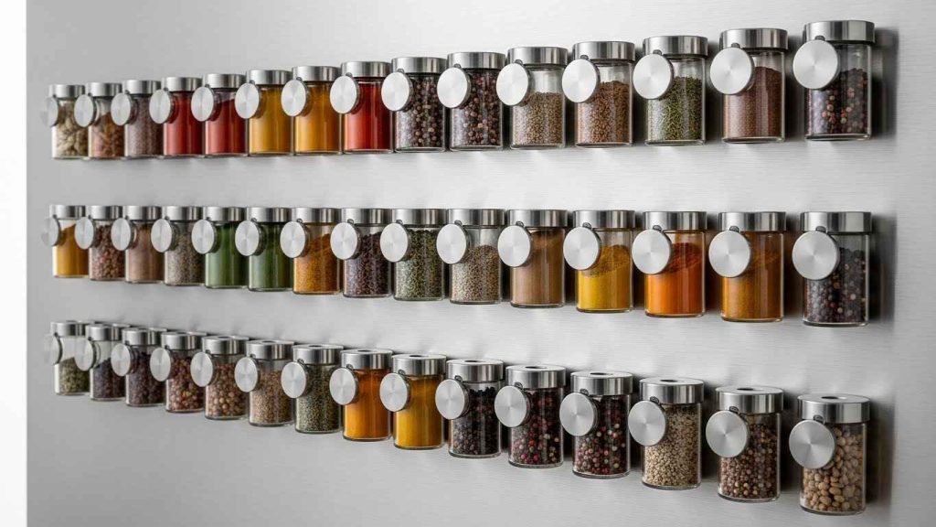 Magnetic Spice Jars