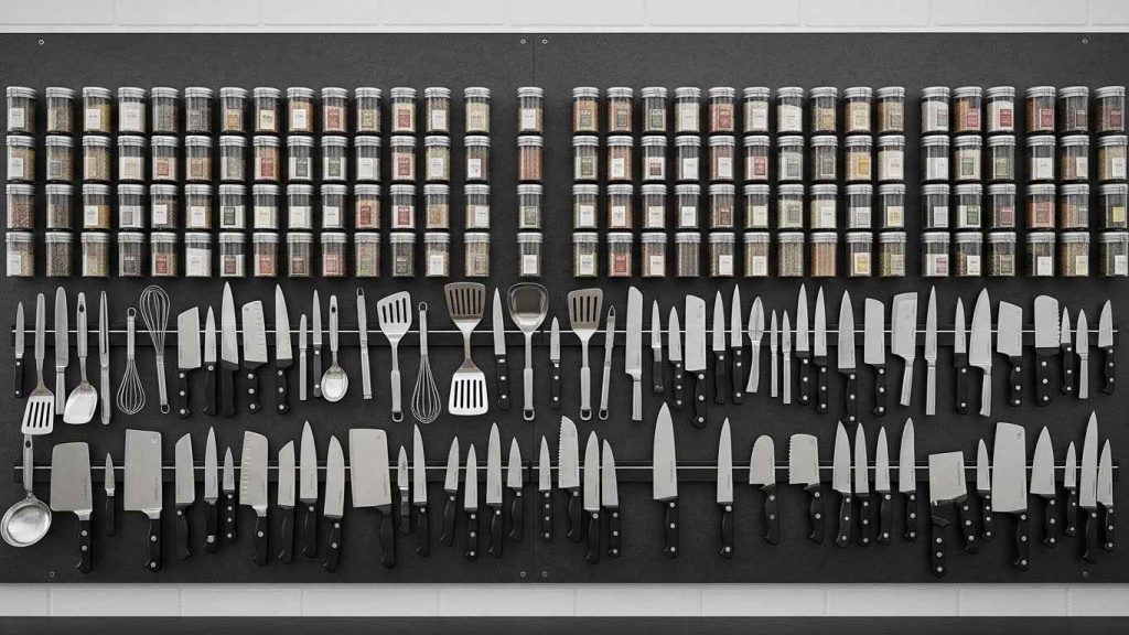 Magnetic Wall Organization