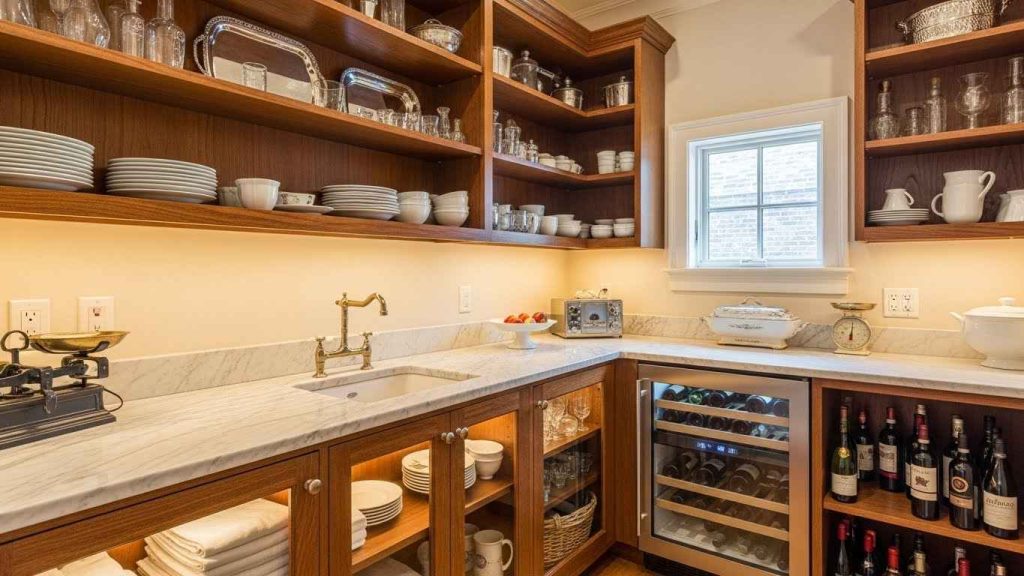 Marble Butler's Pantry Surfaces