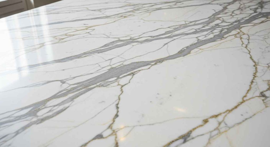 Marble Countertops with Veining