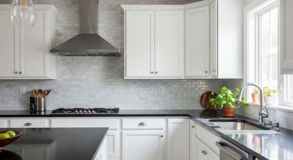Marble Subway Tile Backsplash