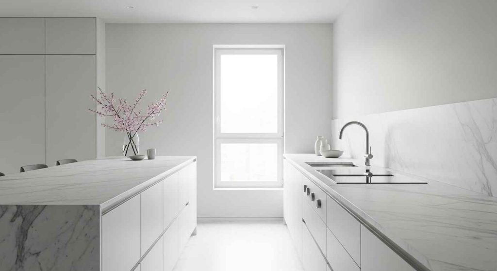 Marble and Minimalist Design