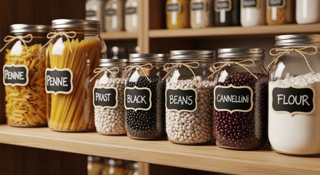 Mason Jar Organization