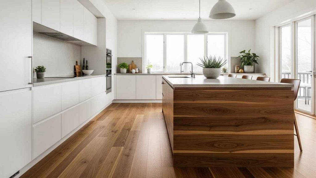 Matching Your Island Floor for a Unified Look