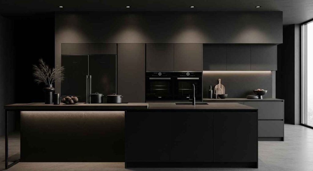 Matte Black Appliances Integration