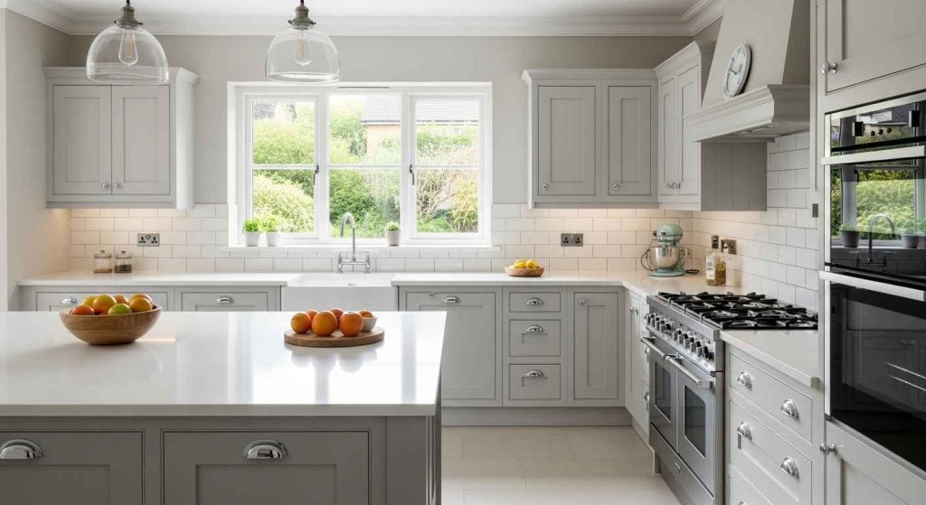 Matte Finish on Shaker Cabinets