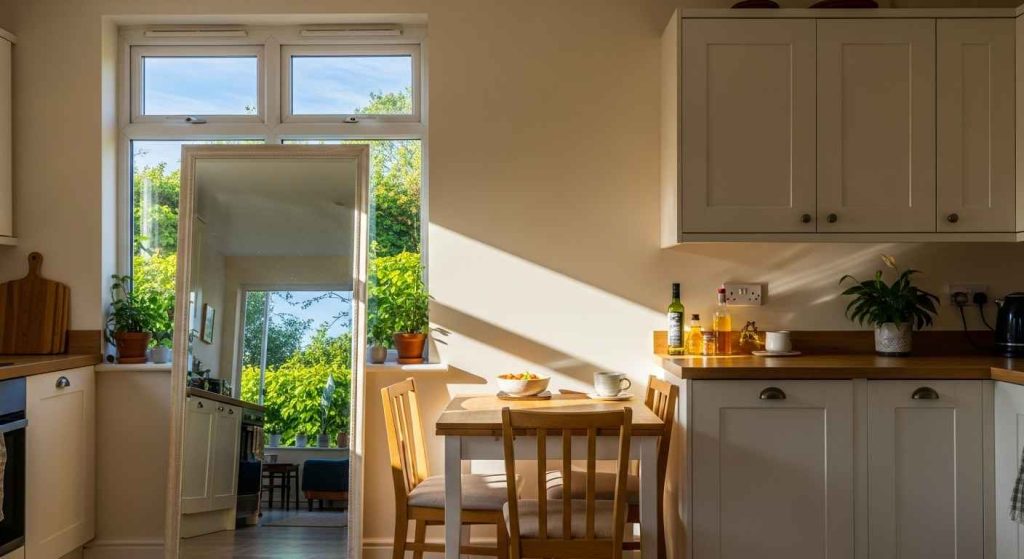 Maximize Natural Light with Mirrors