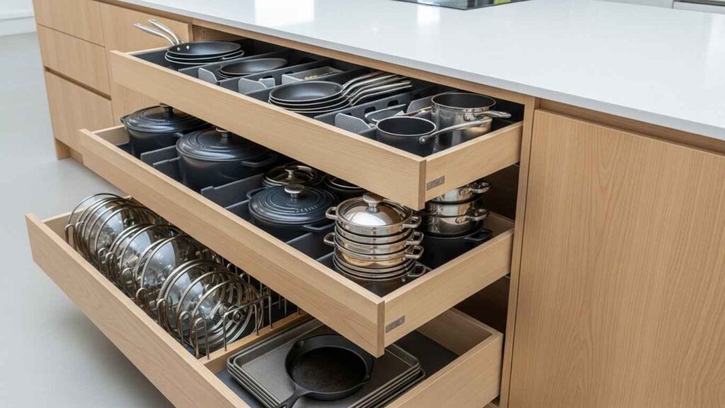 Maximize Storage with Deep Drawers