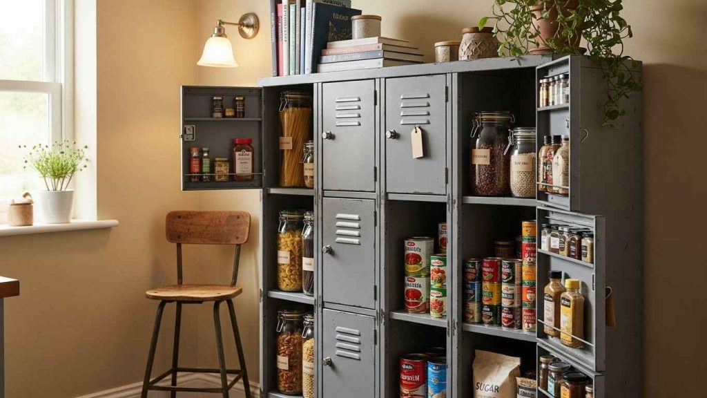 Metal Lockers for Pantry Storage