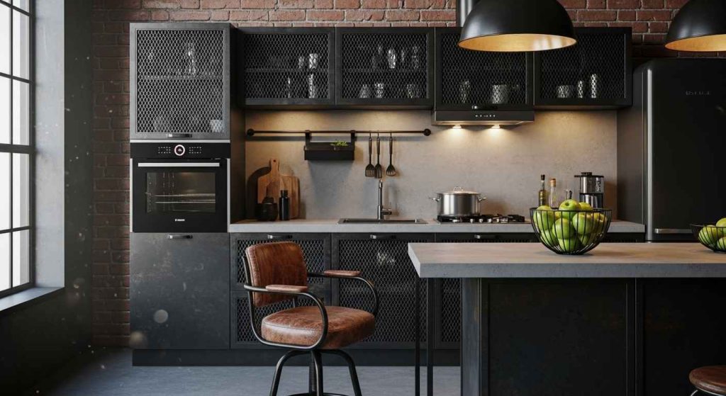 Metal Mesh: Industrial Chic Edge