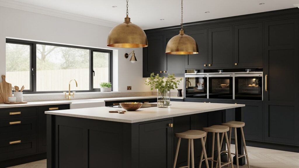 Metallic Accents and Finishes