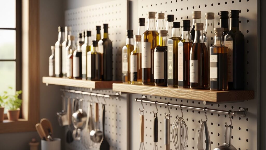Mini Shelves for Oils and Vinegars