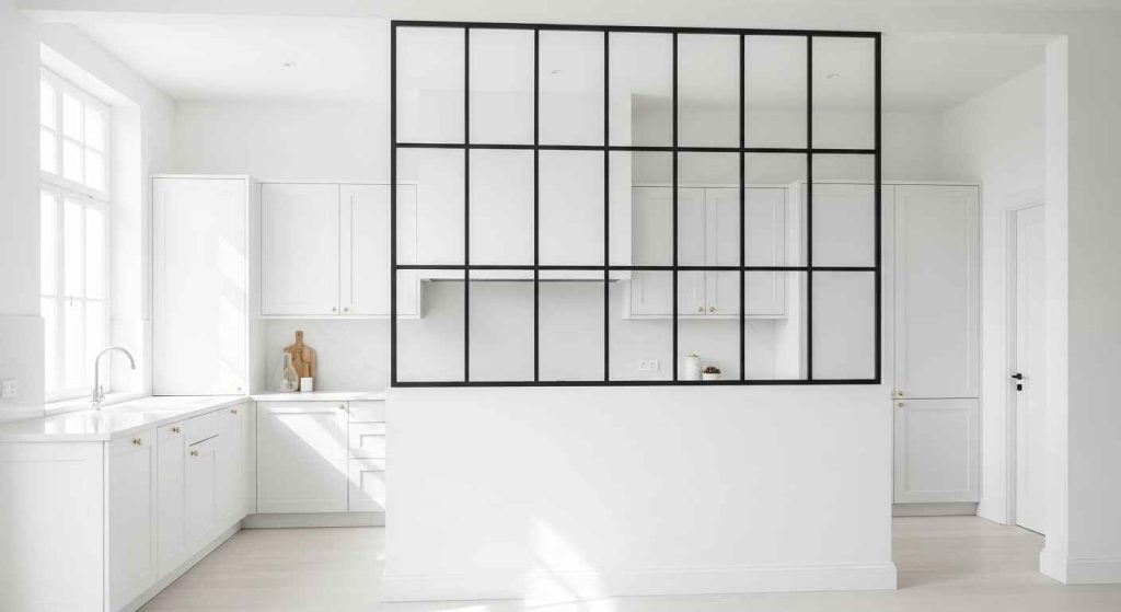 Minimalist Black Frame Dividers